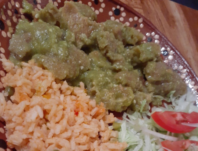 Chicharrón En Salsa Verde
