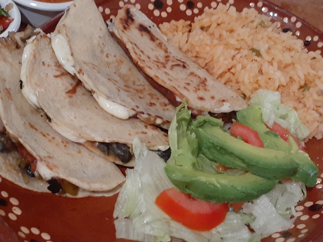 Plato mexicano de Huitlacoche