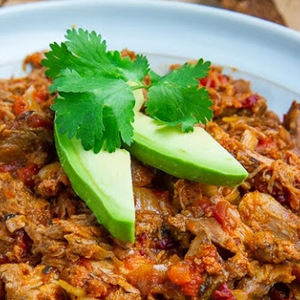 Receta de Tinga de Puerco