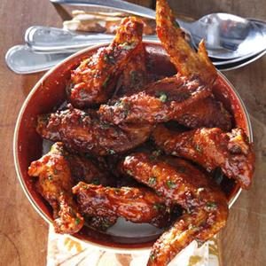 Alitas De Pollo En Salsa Chipotle