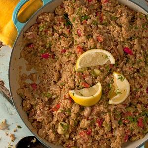 Paella Andina (Paella de Quinua)