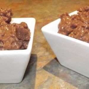 Arroz con leche de chocolate