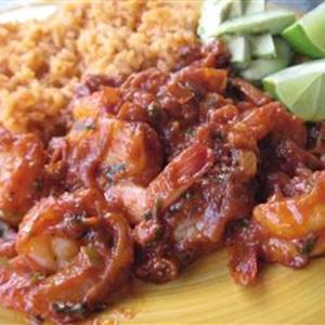 Camarones A La Diabla Camarones En Salsa Roja Picante Receta