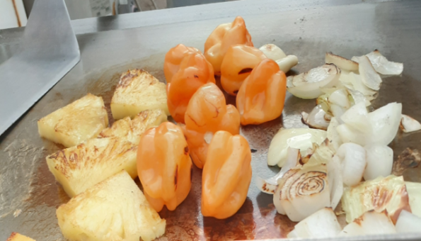 Como preparar salsa habanera con piña