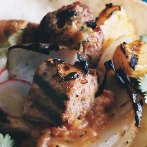 Kebab De Cerdo Al Pastor