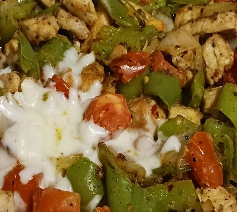 Tacos De Fajitas De Pollo
