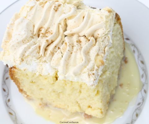 Receta De Pastel De Tres Leches