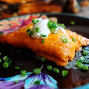 Enchiladas Con Crema